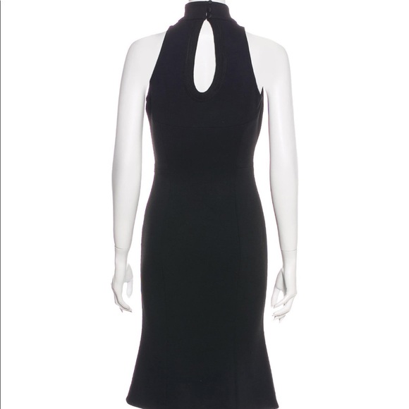 DVF Wool dress- 6 black - Picture 3 of 6